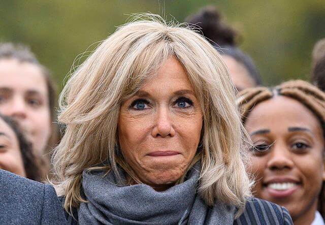 Brigitte Macron ungeschminkt